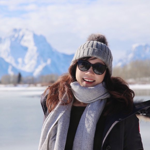 J.Crew Ribbed beanie with faux-fur pom-pom - Picture 2 of 3